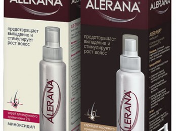 Как пользоваться спреем против выпадения волос «Алерана»?
