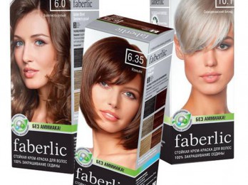 Эффектные и модные цвета краски для волос Фаберлик
